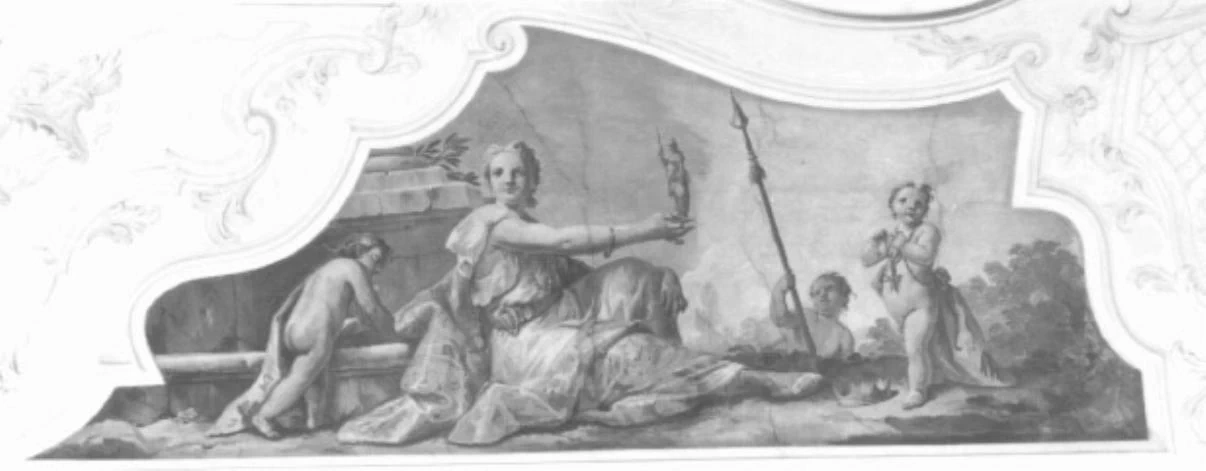 Allegoria della Gloria militare - Cà Spineda